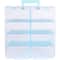 ArtBin® Aqua Super Satchel™ Double Deep Storage Bin with Dividers